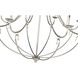 Eisley 8 Light 36 inch Polished Nickel Chandelier Ceiling Light